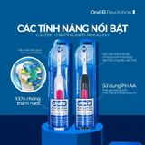  Bàn Chải Oral B USA Revolution Pin AA 