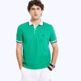  Áo Thun Polo Nautica Mens Classic Fit Solid - màu xanh lá [KR2514] 