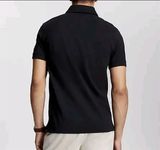  Áo Polo Tommy Hilfiger Regular Fit Embroidered Tommy Graphic [ 78J698 001] Màu Đen 