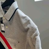  Áo Polo Tommy Hilfiger Banner Stripe Logo ''GREY 