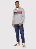  Áo Khoác Nỉ Tommy Hilfiger Cardigan Full Zip Màu Xám 