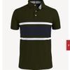  Áo Polo Tommy Hilfiger Cổ Bẻ, Màu Xanh, Dáng Slim Fit 