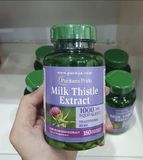  Viên Uống Thải Độc Gan Puritan's Pride Milk Thirstle Extract từ Cây Kế Sữa 