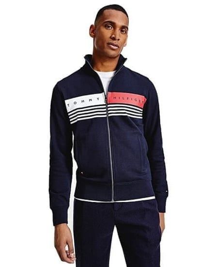  Áo Khoác Nỉ Tommy Hilfiger Cardigan Full Zip Màu Xanh Đen 
