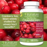  Viên Uống Hỗ Trợ Đường Tiết Niệu Trunature Cranberry Mỹ, 140 Viên 