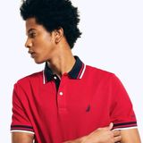  Áo Thun Polo Nautica Mens Classic Fit Solid - màu đỏ [KR2514] 
