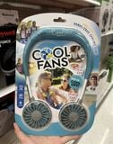  Quạt Rảnh Tay Cool Fans Nội Địa Mỹ Hoạt động Liên Tục 6 Giờ, 3 Tốc Độ, Pin Sạc 