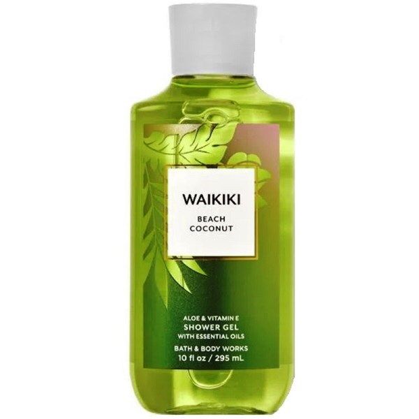  Sữa Tắm Dạng Gel Bath And Body Works, Waiki Beach Coconut, 295Ml 