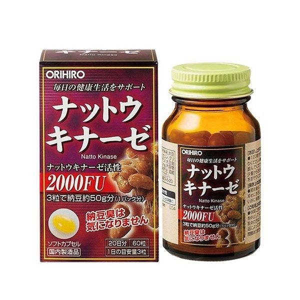  Thuốc Chống Đột Qụy NattoKinase Orihiro Nhật 