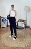  Quần Jogger Fila Nữ màu Đen 