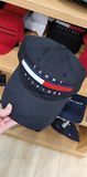  Nón Cap Tommy Xanh Navy chữ và logo lớn 