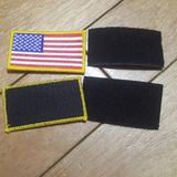  Phù Hiệu Cờ Mỹ Mua 5 tặng 1- Có gai sau 