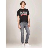  Áo Tommy Hilfiger Hilfiger Alumni Graphic Regular Fit Màu Đen 