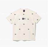  Áo Thun NewEra Embroidery Couple's Flag Meets Full - màu kem [13560487] 