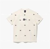 Áo Thun NewEra Embroidery Couple's Flag Meets Full - màu kem [13560487] 