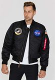  Áo Khoác ALP VF Nasa Màu Đen Logo Màu 