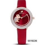  Đồng Hồ Swarovski Dây Đỏ Mặt Chuột Limited 5519226 