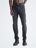  Quần Jeans Calvin Klein Slim Straight Black Stone Màu Đen Xám 