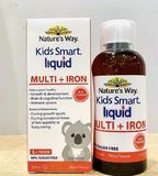  Siro Nature Way's Kids Smart Liquid Multi + Iron Nature's Way 200ml 