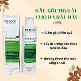  Dầu Gội Trị Gàu Vichy Dercos 390ml 