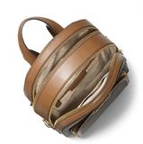  Balo Michael Kors MK Jaycee Medium Zip Backpack Màu Nâu LOGO 