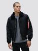  Áo Khoác ALP B15 Cổ Lông Màu Đen Slim Fit 