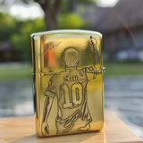  Zippo Amor Brass World Cup 2022 Quatar - Messi 