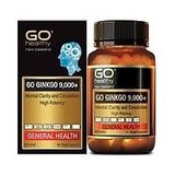  Viên uống Bổ Não New Zealand Go Healthy GINKGO 9000+ ( Hộp 60 viên) 