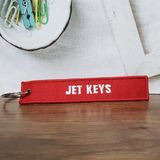  Móc Khóa Vải Đỏ Jet Key- Insert Before Flight 