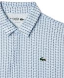  Áo Thun Polo Lacoste Men Performance Golf Màu Xanh Sáng Regular Fit 