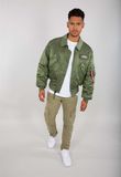  Áo Khoác Phi Công Alpha Industries Cổ bẻ CWU 45/P Màu Xanh Lính 