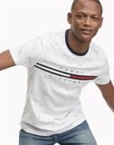  Áo Thun Cổ Tròn Tommy Hilfiger Màu Trắng Essential Flag Logo Ngang Ngực Script Special - Phiên Bản Đặc Biệt Màu Trắng 