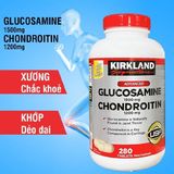  Viên Uống Bổ Xương Khớp Glucosamin & Chondrotin Kirkland Signature Mỹ 280 Viên 