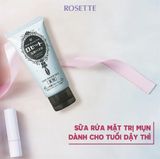  Sữa Rửa Mặt Cho Da Mụn Rossette 120g Made In Japan 