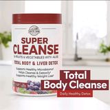  Bột Rau Xanh Hữu Cơ Thanh Lọc Cơ Thể Country Farms Super Cleanse Powder 280gr 