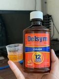  Siro Trị Ho Delsym 12 Hour Cough Relief - Orange 