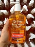  Sữa Rửa Mặt Trị Mụn Neutrogena Oil Free Acne Wash 269ml 