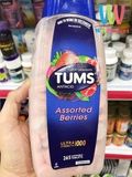  Viên Nhai Điều Trị Dạ Dày Đầy Hơi Khó Tiêu Ợ Chua TUMS Assorted Berries 265 Viên 
