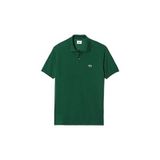  Áo Thun Polo Lacoste Men Clasic Fit Màu Xanh Rêu Đậm 