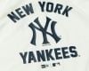  Áo Thun MLB Polo NY YANKEES Màu Trắng 