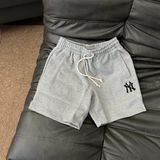  Quần Short New Era MLB Basic Logo New York Yankee Màu Xám Gray [13570091] 