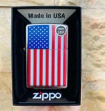  Zippo USA Cờ Mỹ 