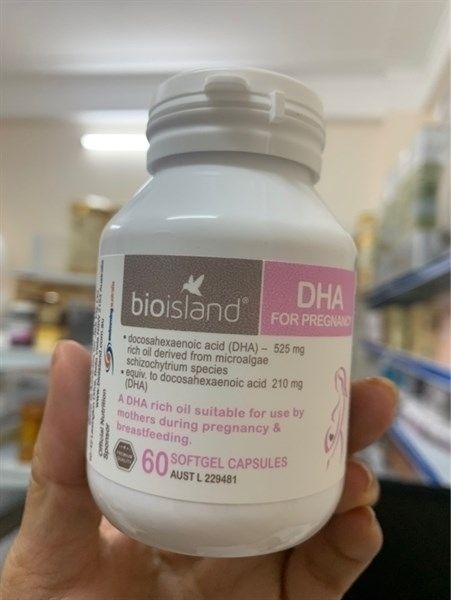  Viên Uống Bioisland Bổ Sung DHA Cho Bà Bầu 