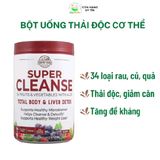  Bột Rau Xanh Hữu Cơ Thanh Lọc Cơ Thể Country Farms Super Cleanse Powder 280gr 