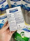  Thuốc Trị Ho Long Đờm Mucinex Mỹ hộp 40 viên 