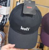  Nón Cap Levi's Màu Đen Essensial Logo 