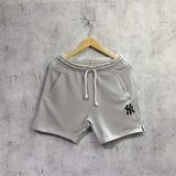  Quần Short New Era MLB Basic Logo New York Yankee Màu Xám Gray [13570091] 