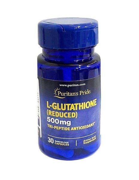  Viên Uống Puritan's Pride Premium L-Glutathione (Reduced) 500mg 30 viên 