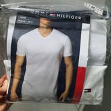  Áo Thun Tommy Cotton Cổ V Tách Set 