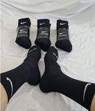  Vớ Nike Everyday Cotton Cushioned Crew "DRI-FIT" Set 3 Đôi Cổ Cao 
